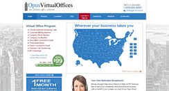 Desktop Screenshot of opusvirtualoffices.com